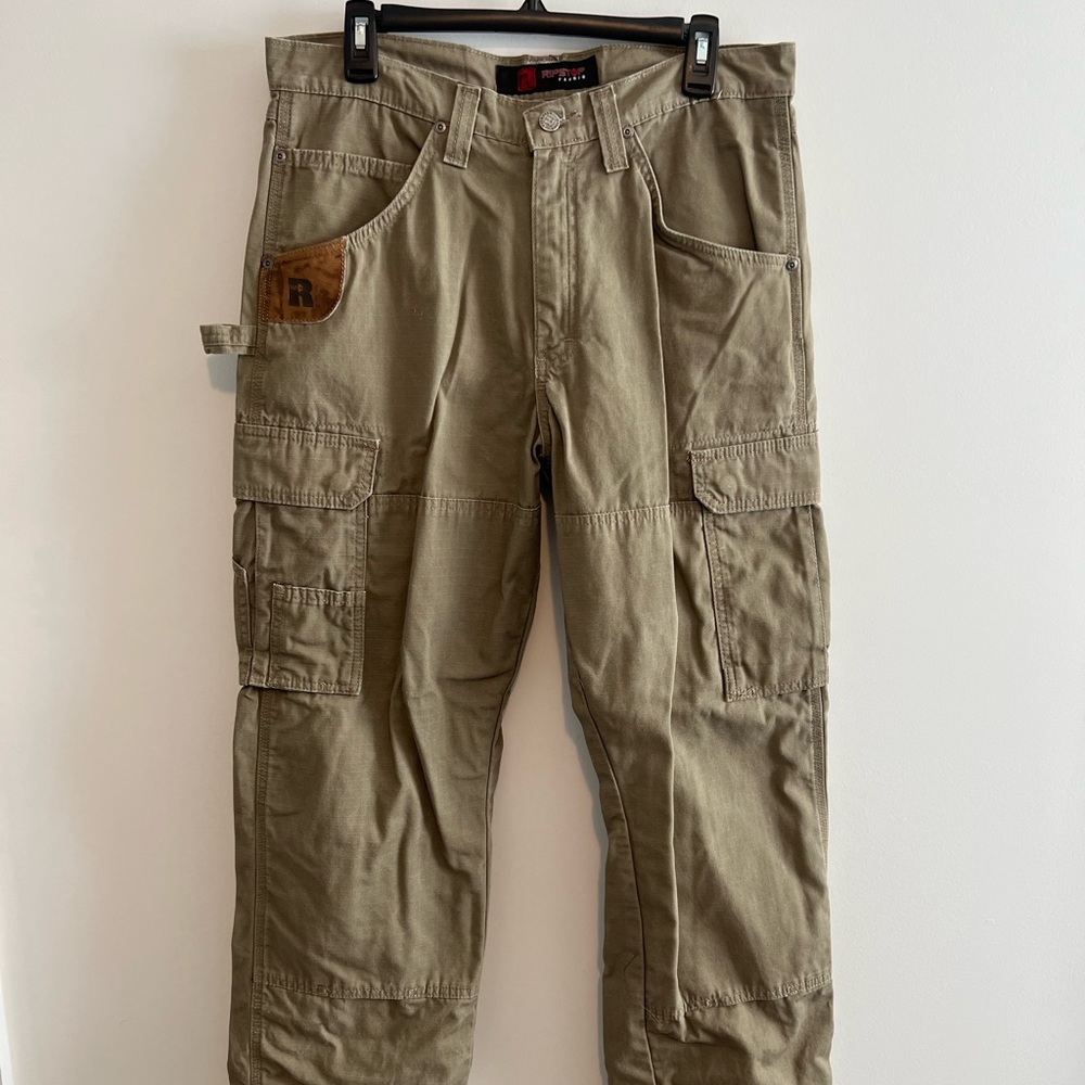 Riggs by Wrangler Ripstop Flannel Lined Work Pants